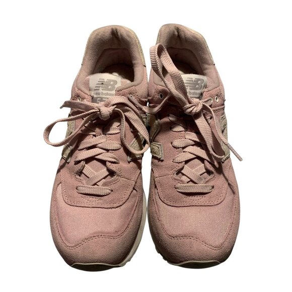 NEW BALANCE Pink Iridescent Accent #574 Women's ENCAP EVA Foam Sneakers Size 10 - Picture 2 of 8